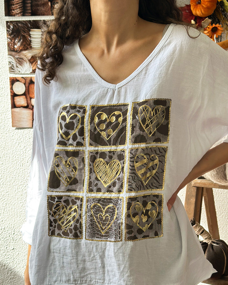 CAMISOLA HEARTS