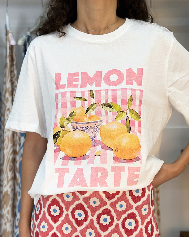 T-SHIRT LEMON PINK