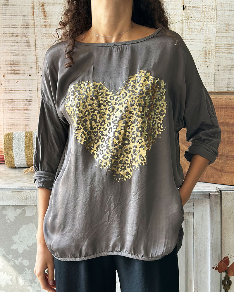 CAMISOLA GOLD HEART