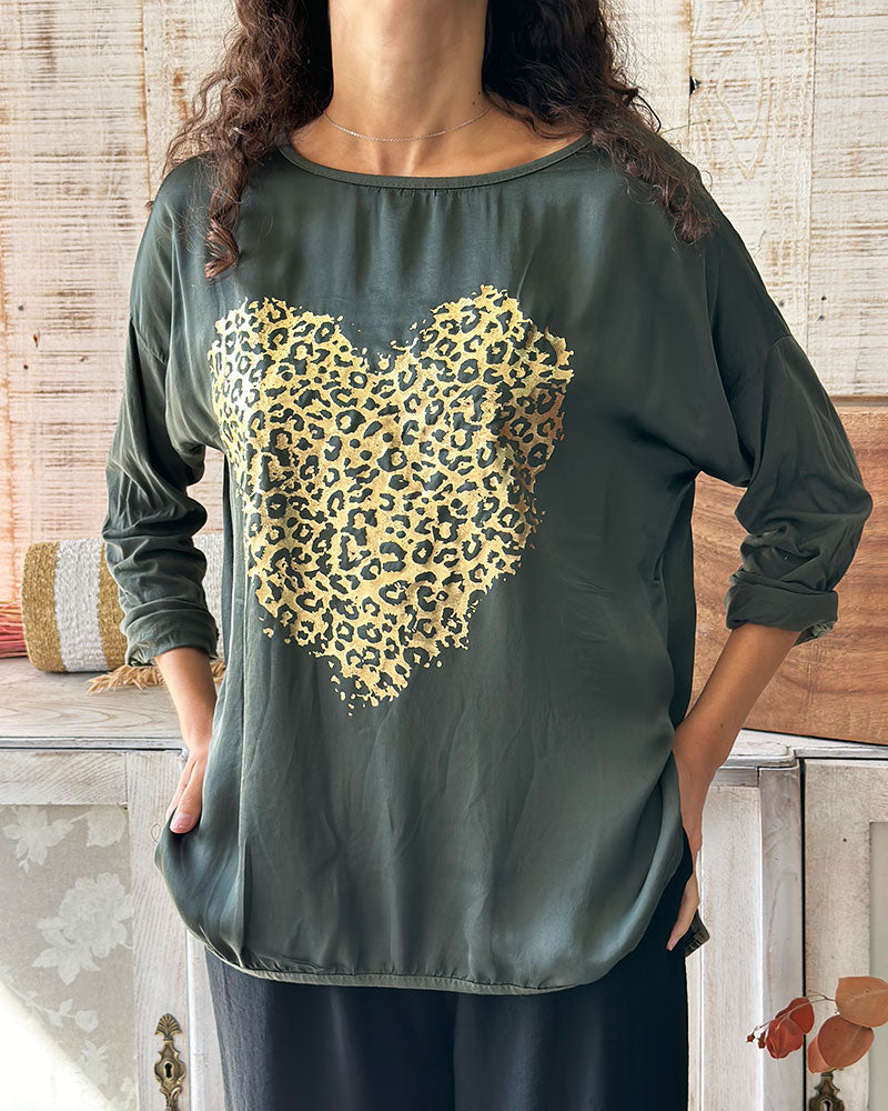 CAMISOLA GOLD HEART